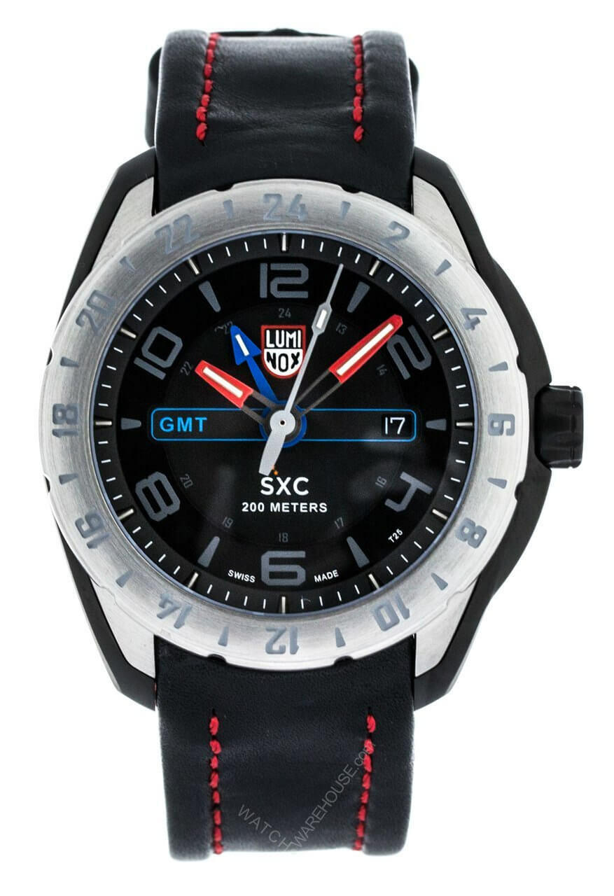 LUMINOX SXC Space Series 45MM Quartz SS Men's Leather Watch A.5127 Questions & Answers