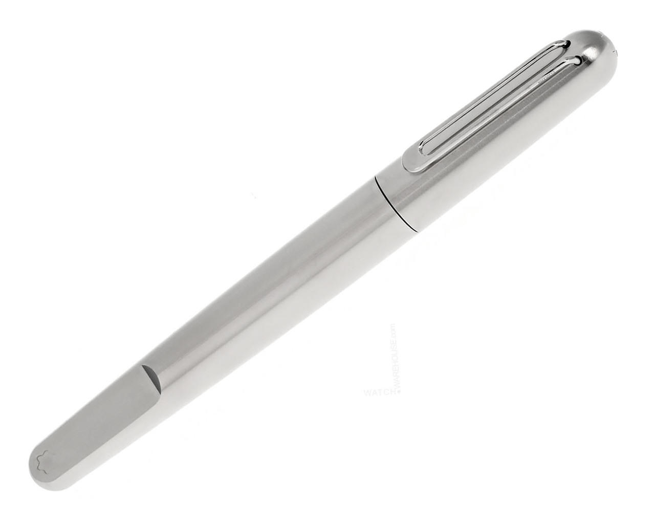 Montblanc M Red Signature Special Edition Silver Rollerball Pen 113623 Questions & Answers