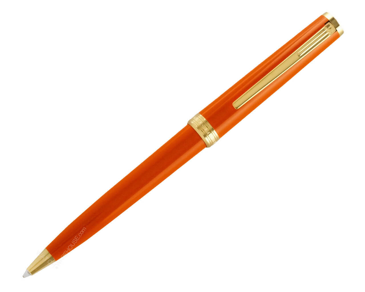 MONTBLANC PIX Manganese Orange Resin Gold-Coated Ballpoint Pen 119903 Questions & Answers