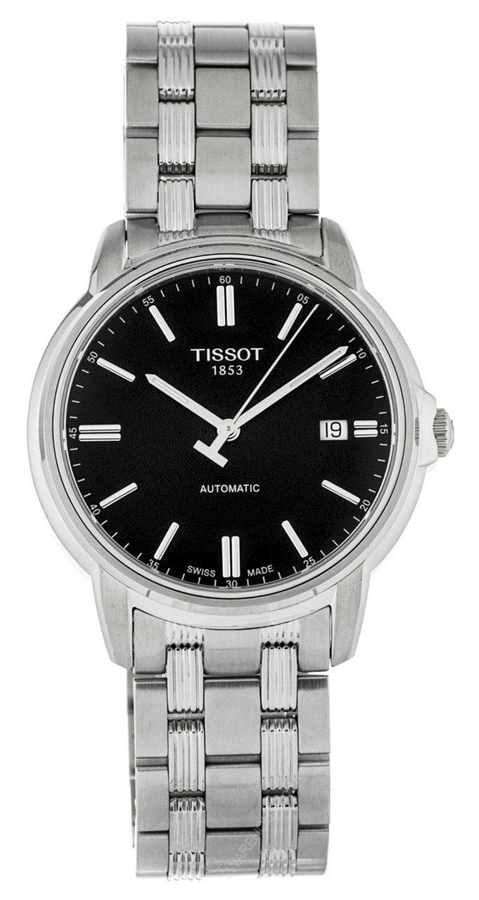 TISSOT Automatics III Date 39MM SS BLK Dial Men's Watch T0654071105100 Questions & Answers