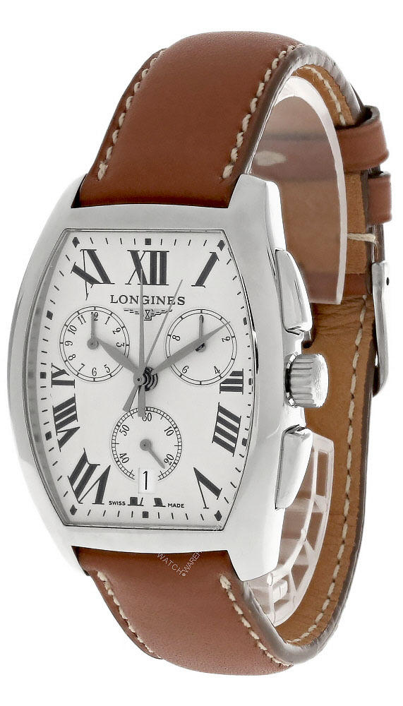 LONGINES Evidenza 38MM Quartz White Dial Leather Men's Watch L26564712 Questions & Answers