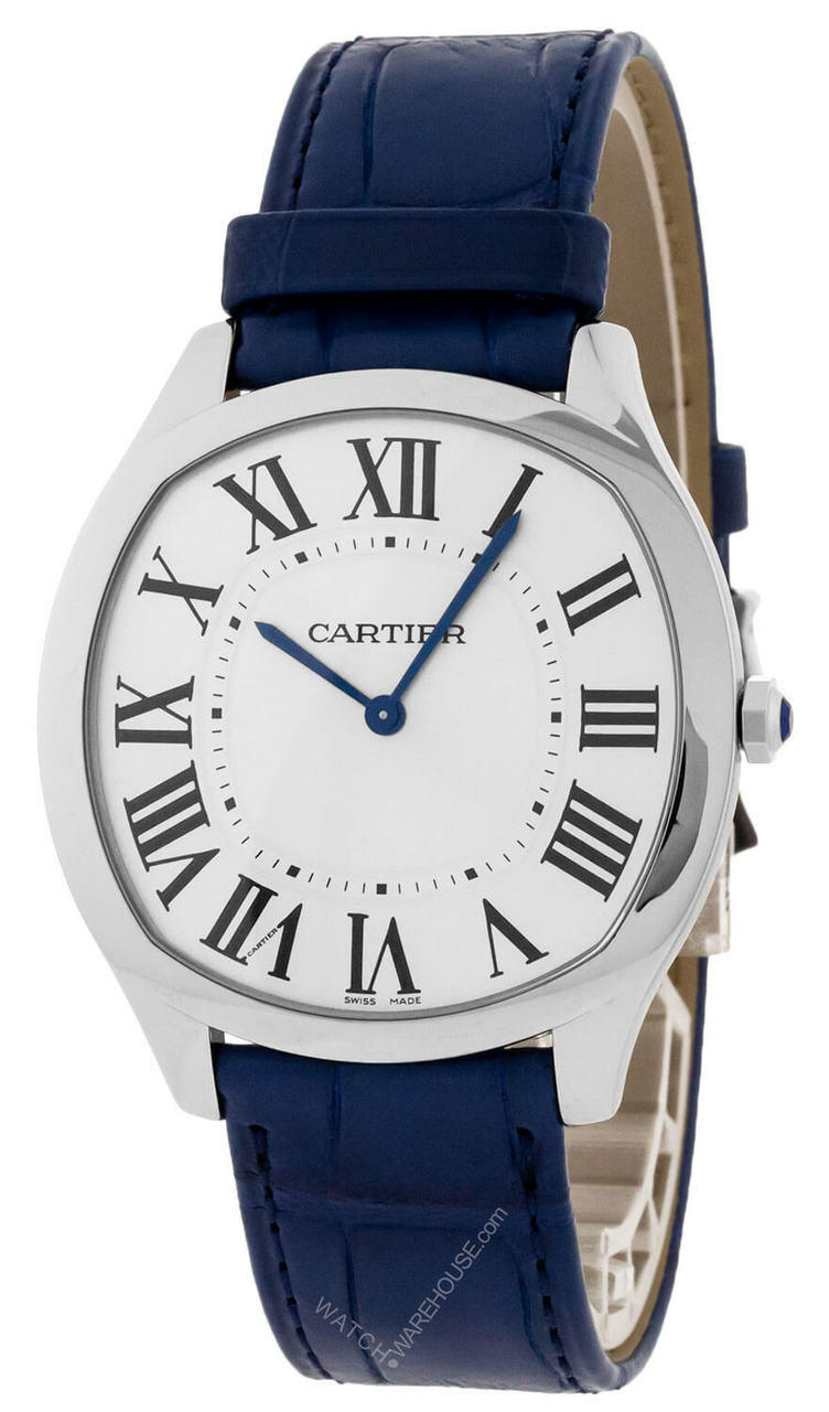 CARTIER Drive De Cartier Extra-Flat 38MM X 39MM Men's Watch WSNM0011 Questions & Answers