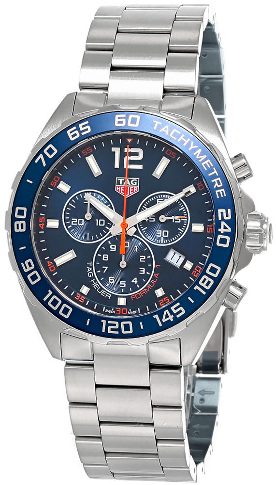 TAG HEUER Formula-1 Chronograph Blue Dial Men's Watch CAZ1014.BA0842 Questions & Answers