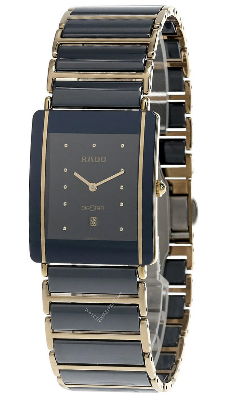 RADO DiaStar Quartz Blue Two-Tone Date Unisex Watch 160.0282.3 Questions & Answers