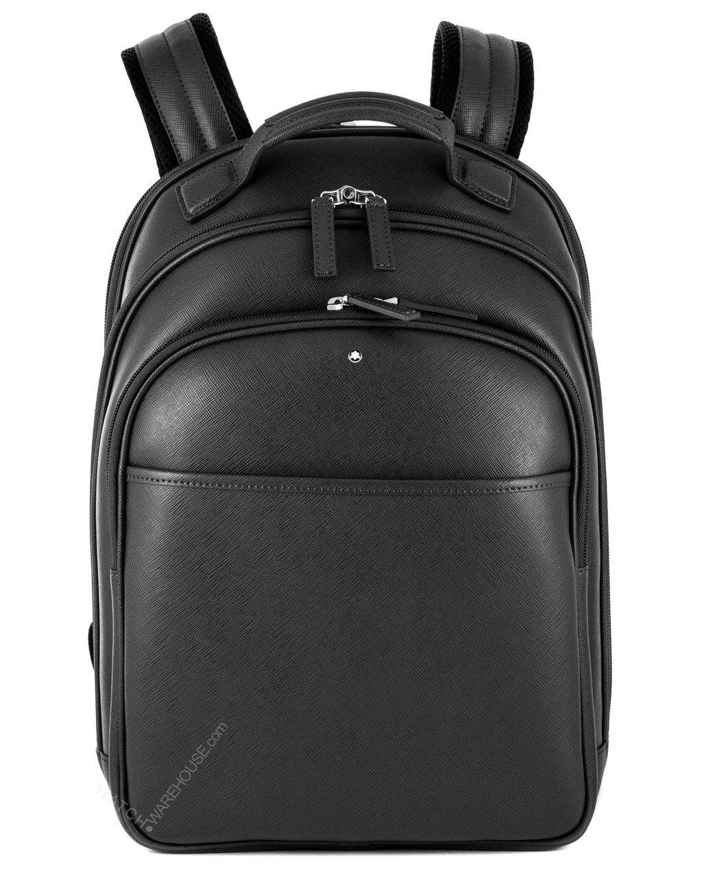 MONTBLANC Sartorial Small Dark Gray Italian Leather Backpack 116323 Questions & Answers