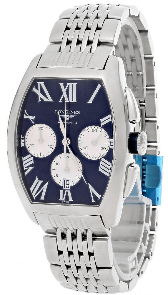 LONGINES Evidenza 38MM CHRONO Automatic Blue Dial Men's Watch L26434916 Questions & Answers