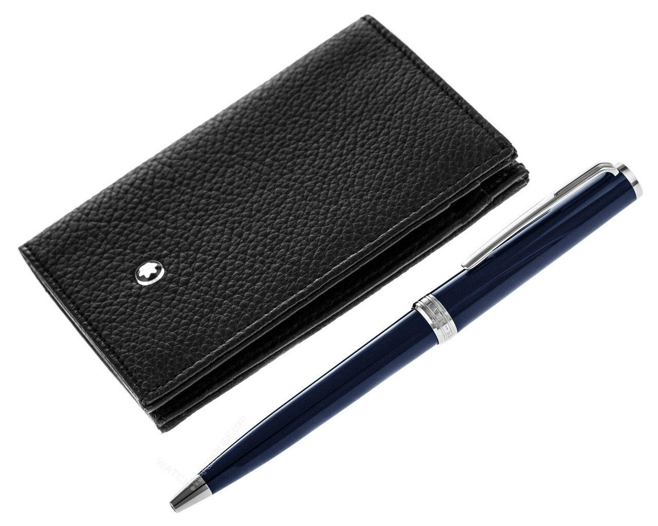 MONTBLANC MEISTERSTUCK PIX BALLPOINT PEN/LEATHER CARD HOLDER SET 116039 Questions & Answers