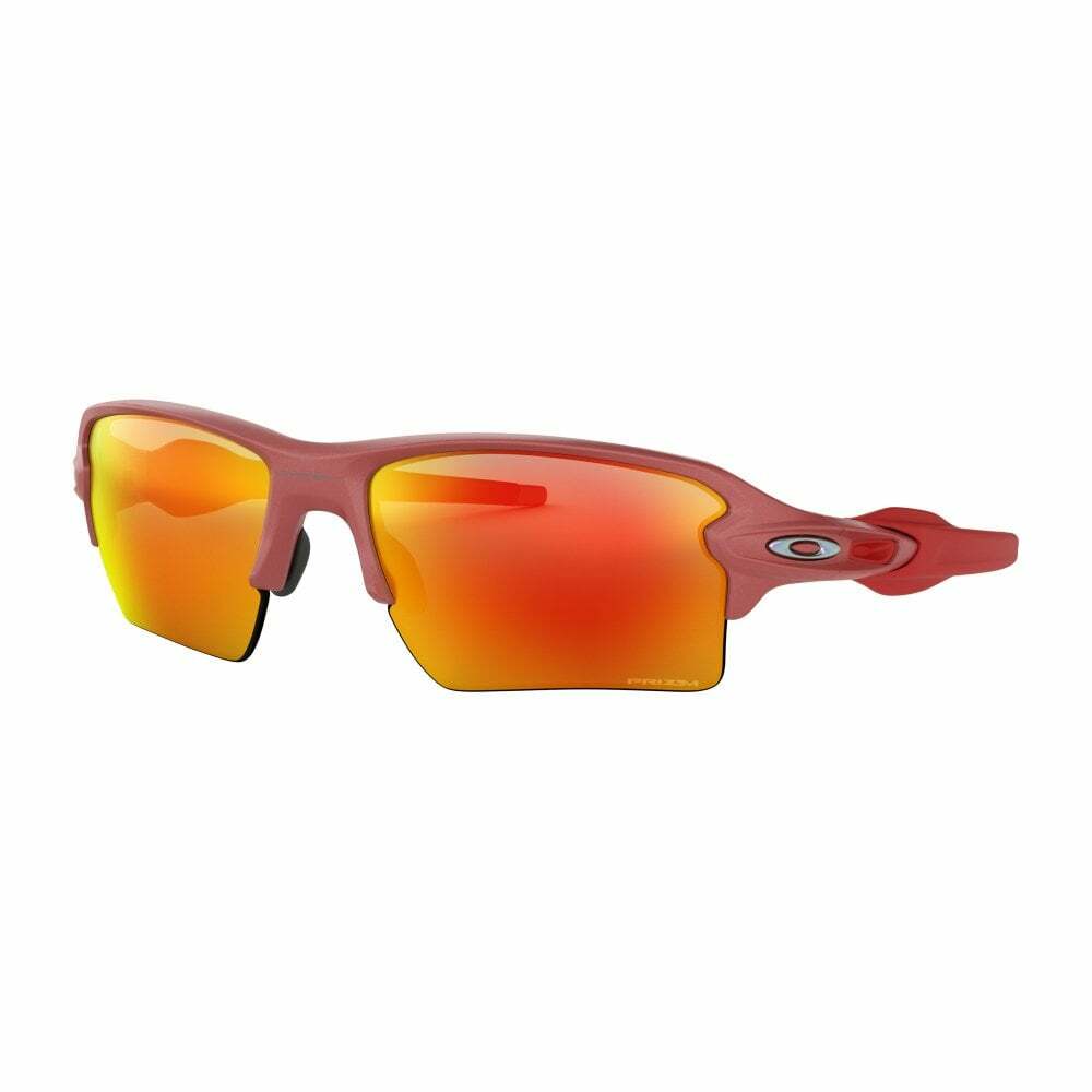 OAKLEY Flak 2.0 XL Semi Rim Rectangular Red/Prizm Men's Eyewear OO9188-74 Questions & Answers