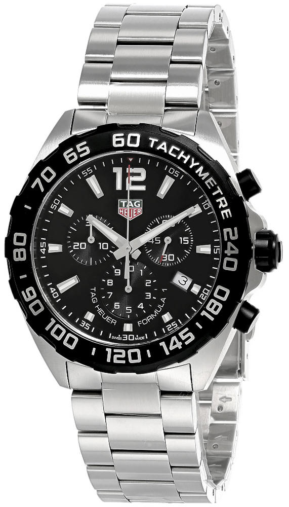 TAG HEUER Formula-1 CHRONO Black Dial Men's Watch CAZ1010.BA0842 Questions & Answers