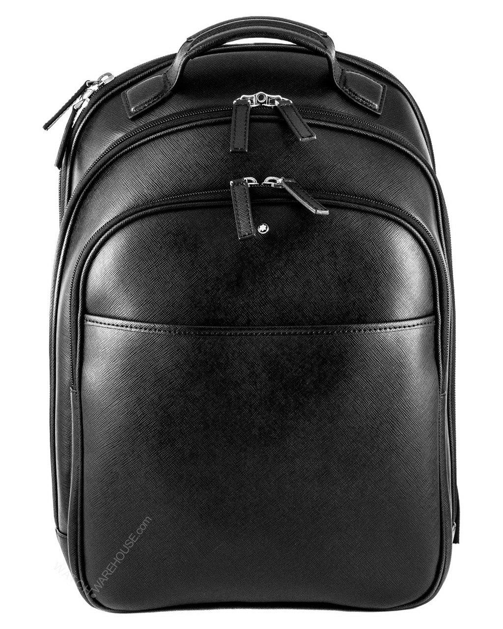 MONTBLANC Sartorial Small BLK Italian Calfskin Leather Backpack 114584 Questions & Answers