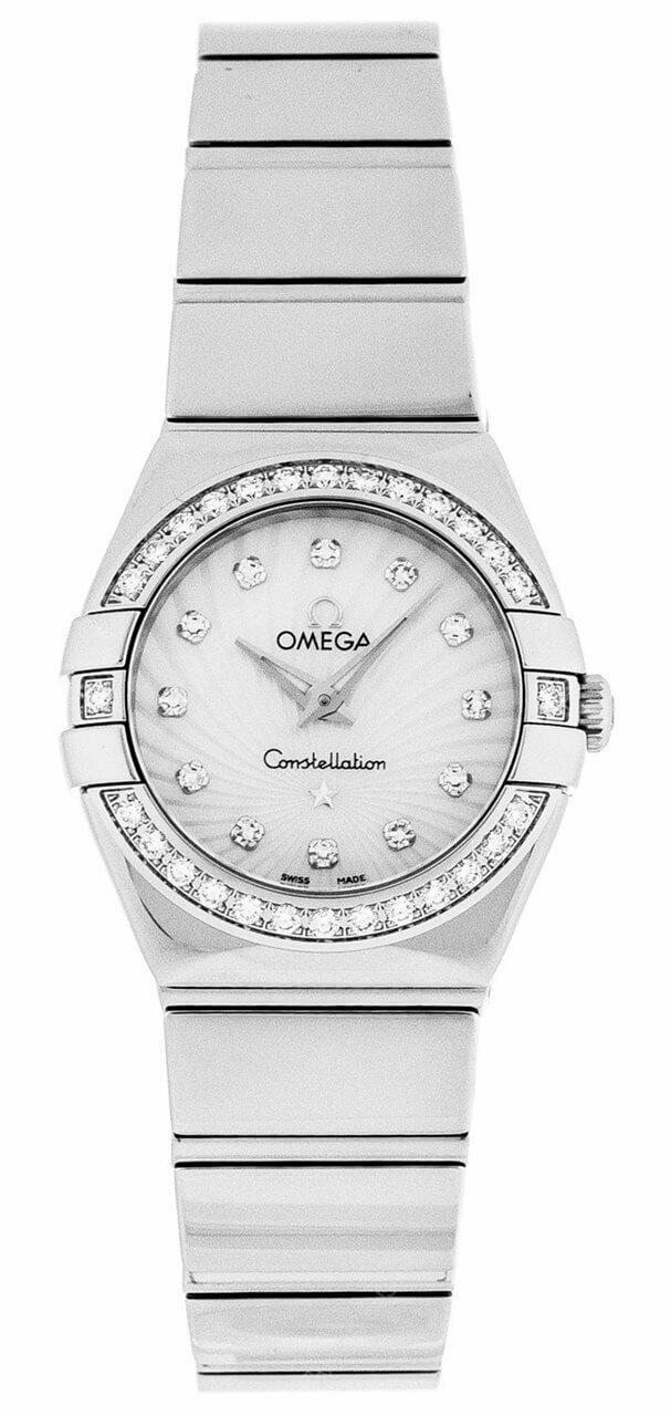 OMEGA Constellation 24MM MOP Diamond Women's Watch 123.15.24.60.55.004 Questions & Answers