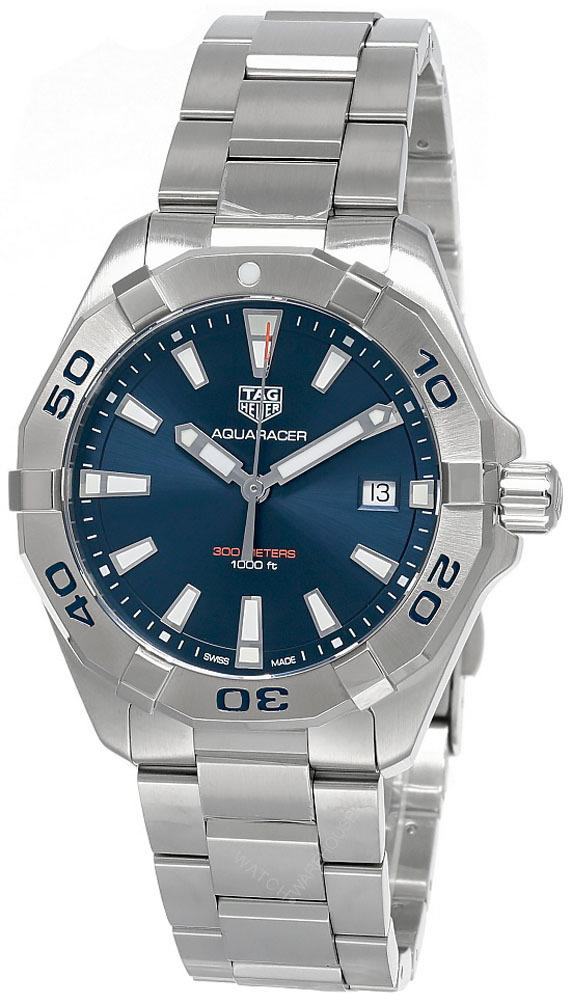 Tag Heuer Aquaracer Blue Brushed Dial Men’s Watch WBD1112.BA0928 Questions & Answers