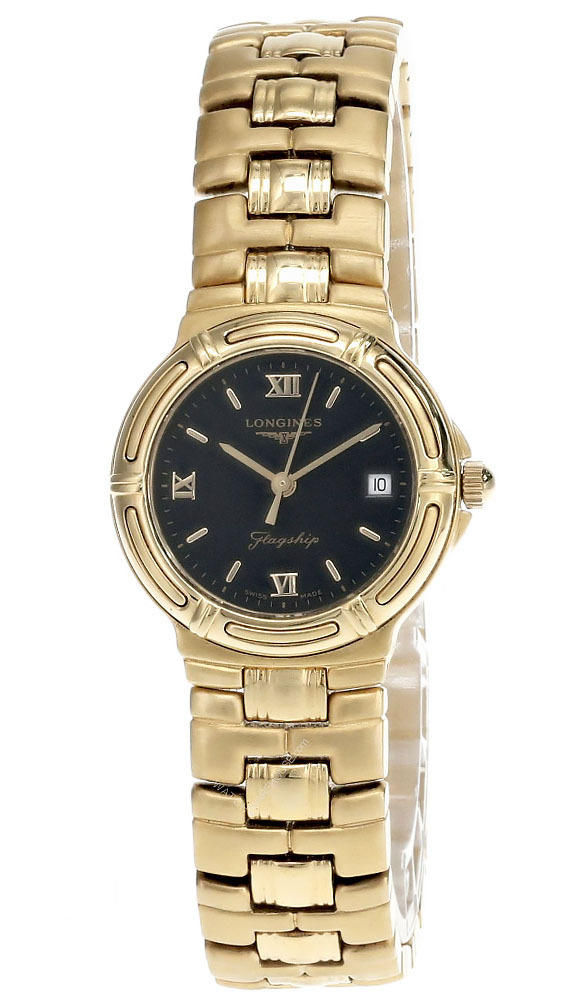 LONGINES Flagship 25MM Stainless Steel Black Dial Women's Watch L51512556 Questions & Answers