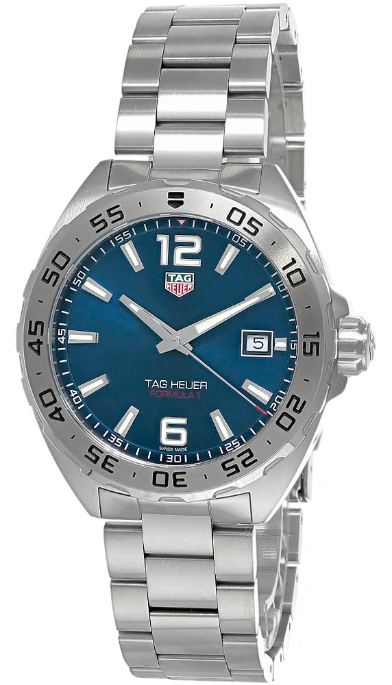 TAG HEUER Formula-1 41MM Blue Sunray Dial Men's Watch WAZ1118.BA0875 Questions & Answers