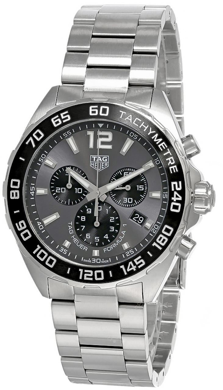 TAG HEUER Formula-1 CHRONO Anthracite Dial Men's Watch CAZ1011.BA0842 Questions & Answers