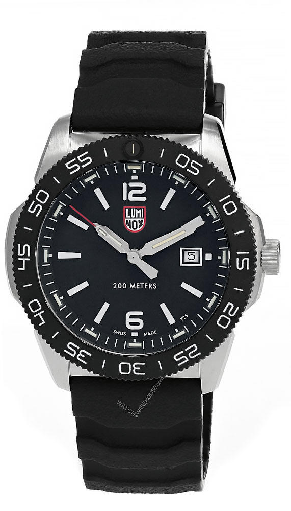 LUMINOX Navy Seal 44MM Quartz SS Black Dial Silicone Men's Watch XS.3121 Questions & Answers