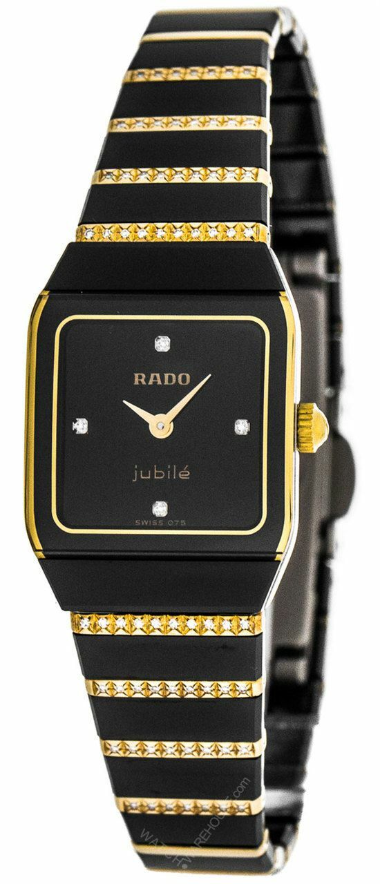 RADO Anatom Jubile White Gold Black Hardmetal Men's Watch R10463719 Questions & Answers