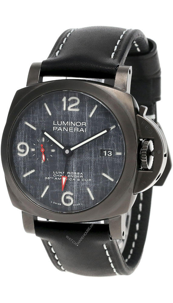 PANERAI Luminor Luna Rossa GMT AUTO 44MM Grey Dial Men's Watch PAM01036 Questions & Answers