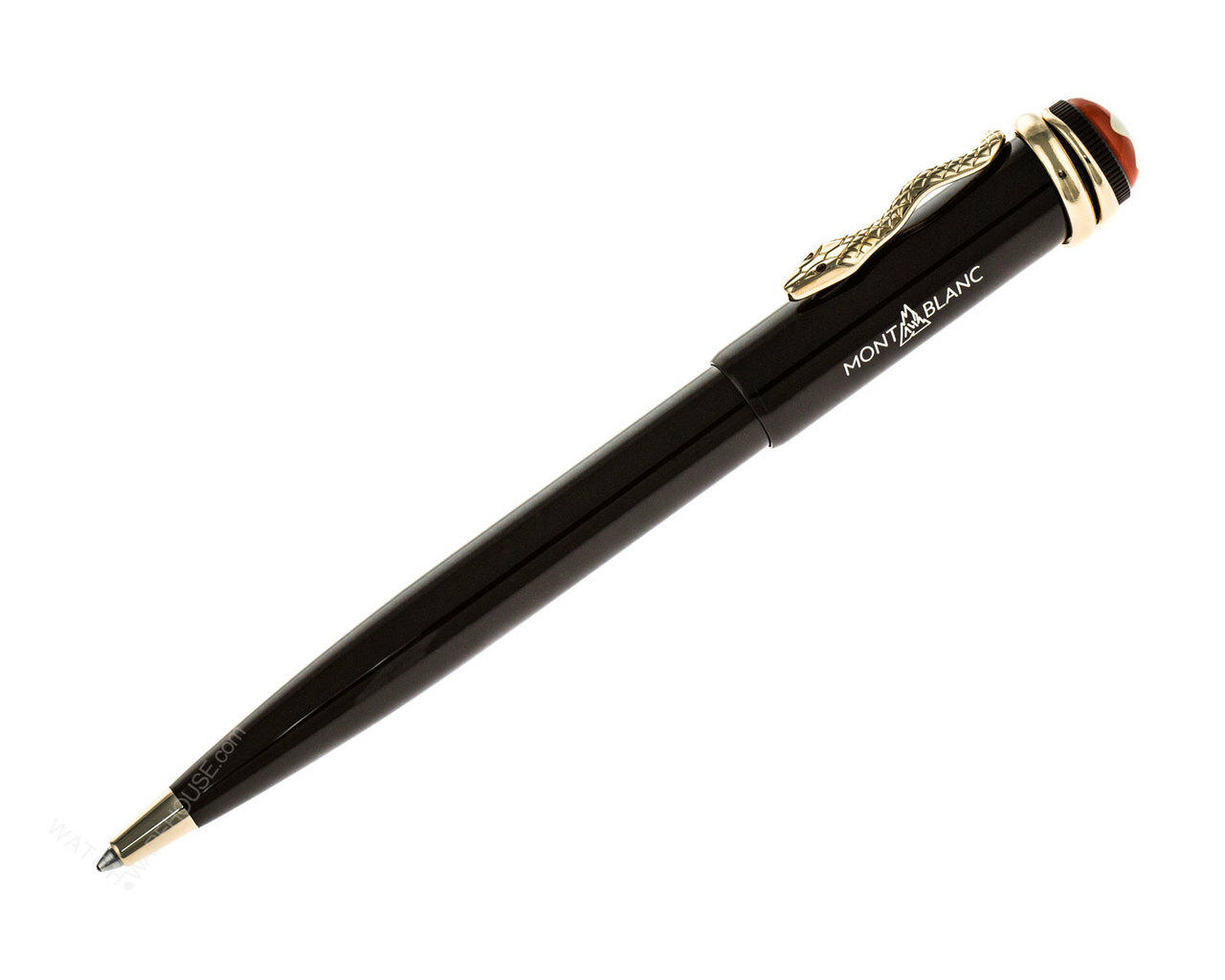 MONTBLANC Heritage Rouge & Noir Tropic Brown SE Ballpoint Pen 116553 Questions & Answers