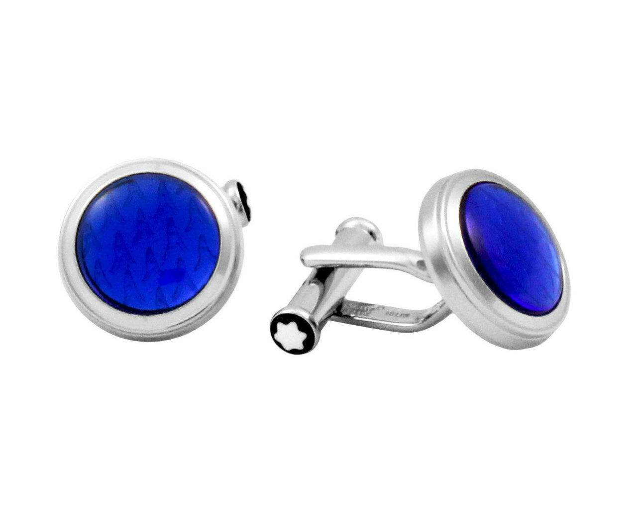 MONTBLANC Le Petit Prince SS Deep Blue Lacquer Inlay Cufflinks 118594 Questions & Answers