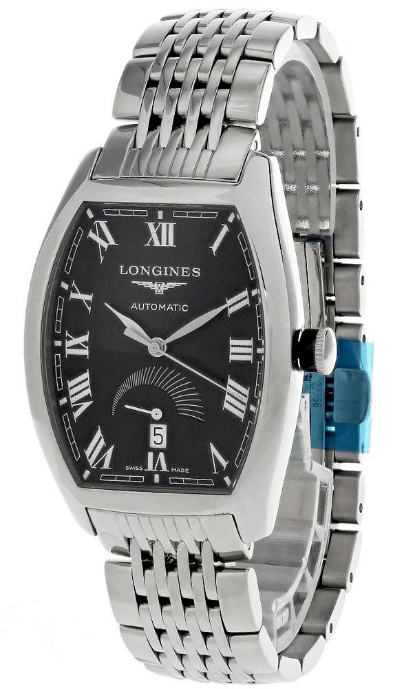 LONGINES Evidenza Automatic S-Steel Black Dial Men's Watch L26724516 Questions & Answers