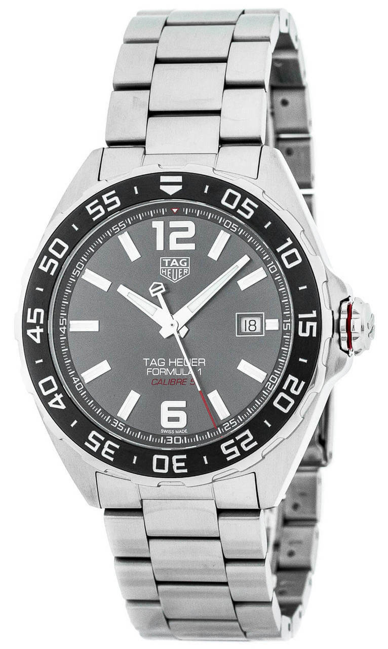 TAG HEUER Formula-1 Anthracite Dial Men's Watch WAZ2011.BA0842 Questions & Answers