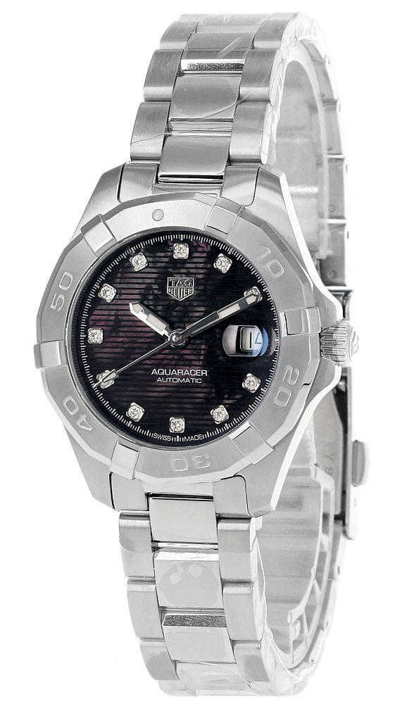 TAG HEUER Aquaracer 32MM Black MOP Dial Women's Watch WBD2312.BA0740 Questions & Answers