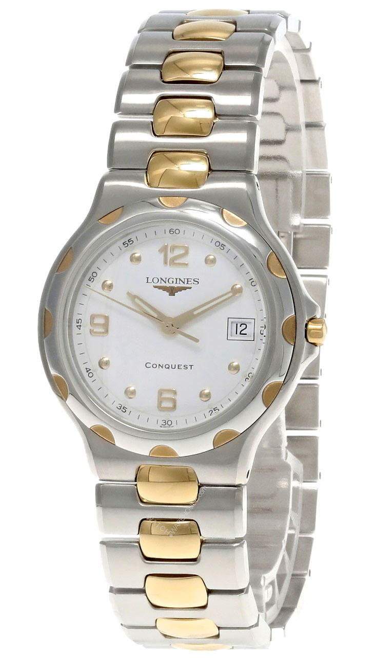 I'm interested in a LONGINES Conquest  SS White Dial Two-Tone men's