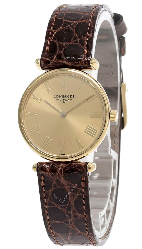 LONGINES LA GRANDE CLASSIQUE 24MM GOLD DIAL WOMEN'S WATCH L41352411