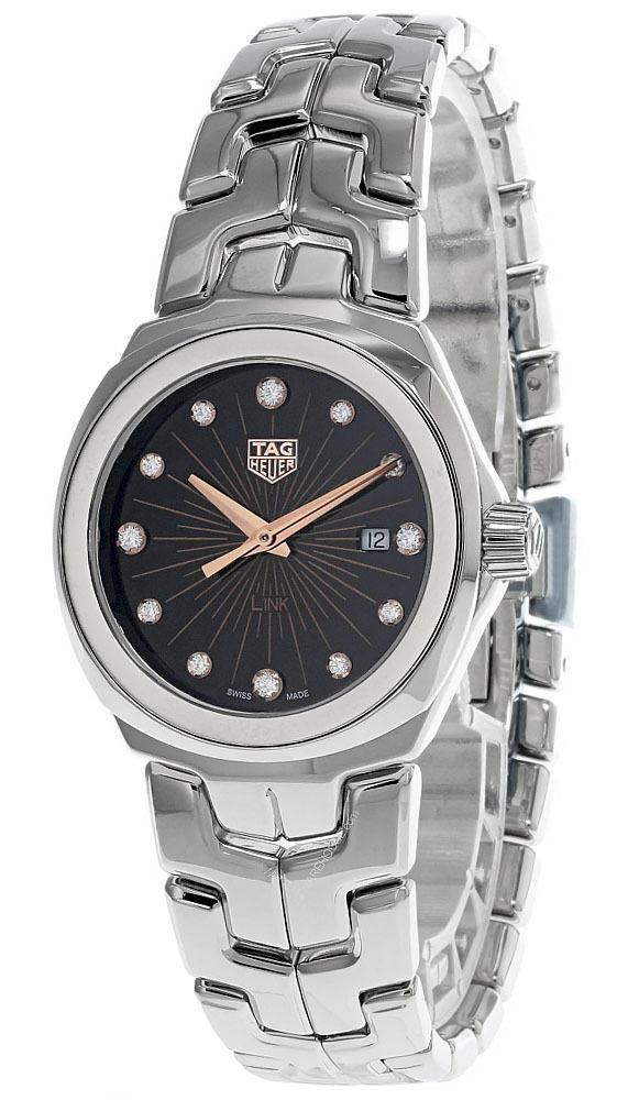 TAG HEUER Link 32MM SS Black Dial Diamond Women's Watch WBC131F.BA0649 Questions & Answers