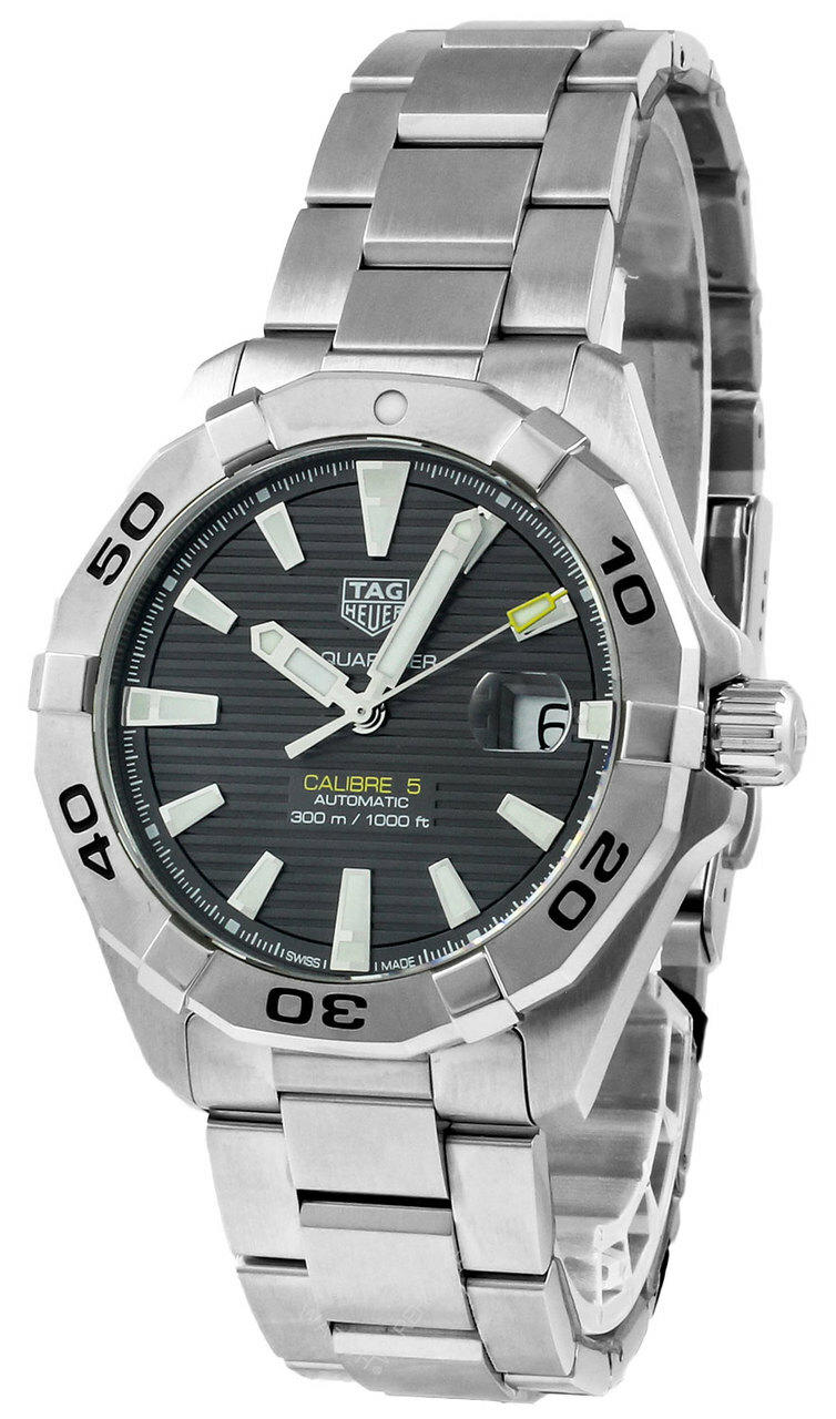 TAG HEUER Aquaracer 41MM AUTO Gray Dial Men's Watch WBD2113.BA0928 Questions & Answers