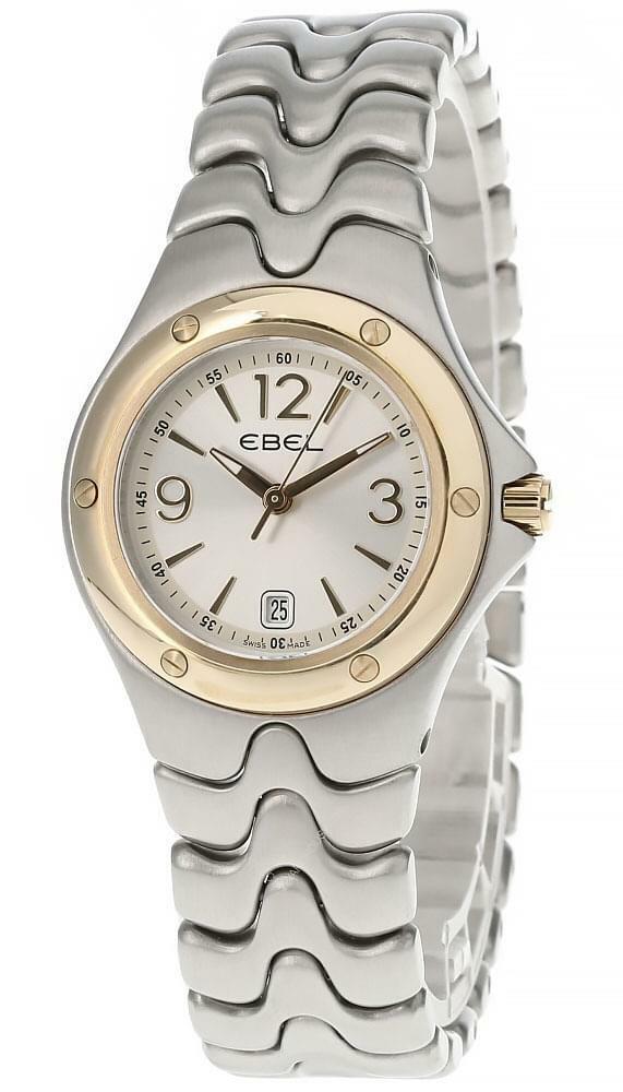 EBEL Sportwave 30MM Silver Dial SS Women's Watch E1956K21-1215130 Questions & Answers