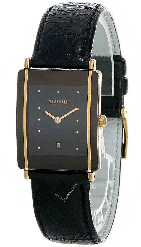 RADO Diastar Black Dial Leather Strap Men's Watch 160.0381.3 (B) Questions & Answers