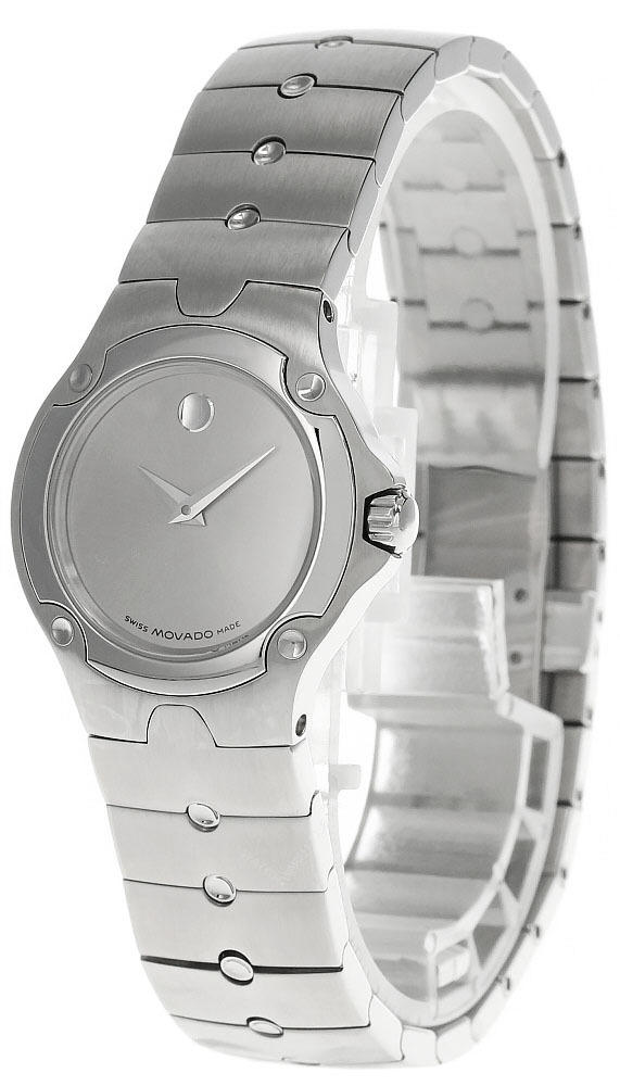 MOVADO Sports Edition S- Steel Silver Museum Dial Women's Watch 0604481 Questions & Answers