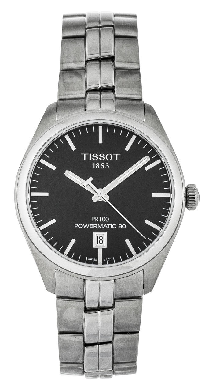 TISSOT PR 100 Powermatic 80 AUTO Black Dial Men's Watch T1014071105100 Questions & Answers