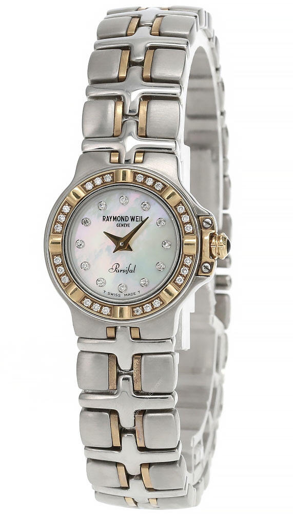 RAYMOND WEIL Parsifal MOP Dial Diamond Women's Watch 9690 PDBD Questions & Answers