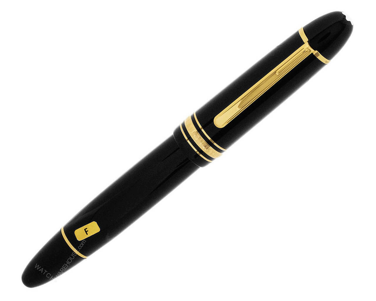 MONTBLANC Meisterstuck 18K Gold-Coated 149 Fine Nib Piston Fountain Pen 115383 Questions & Answers