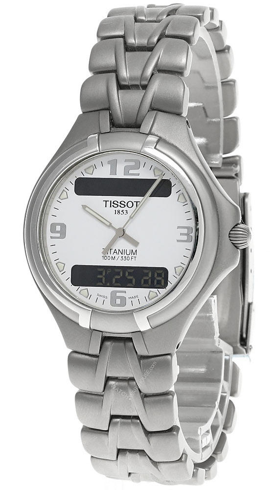 TISSOT Titanium 41MM White Dial Analog/Digital Men's Watch T65.7.188.31 Questions & Answers