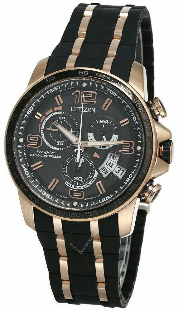 CITIZEN Limited Edition Eco Drive Chrono Black Dial Strap Men's Watch BY0019-02E Questions & Answers