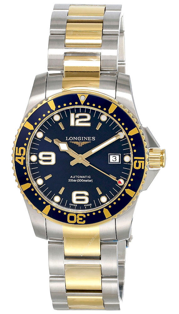 LONGINES Hydroconquest 41MM AUTO SS Blue Dial Men's Watch L3.742.3.96.7 Questions & Answers