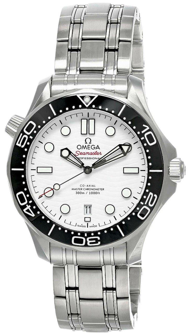 OMEGA Seamaster Diver 300M Co-Axial Master 42MM SS Men's Watch 210.30.42.20.04.001 Questions & Answers