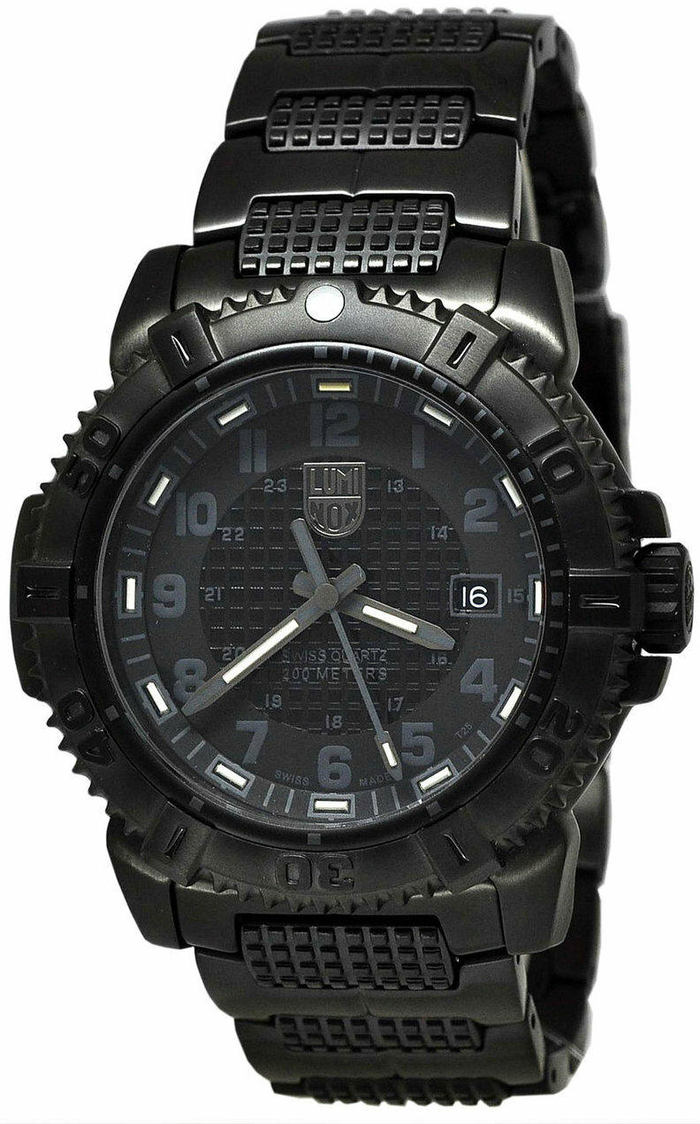 Luminox Modern Mariner 45mm Black Steel Men's Watch XS.6252.BO Questions & Answers