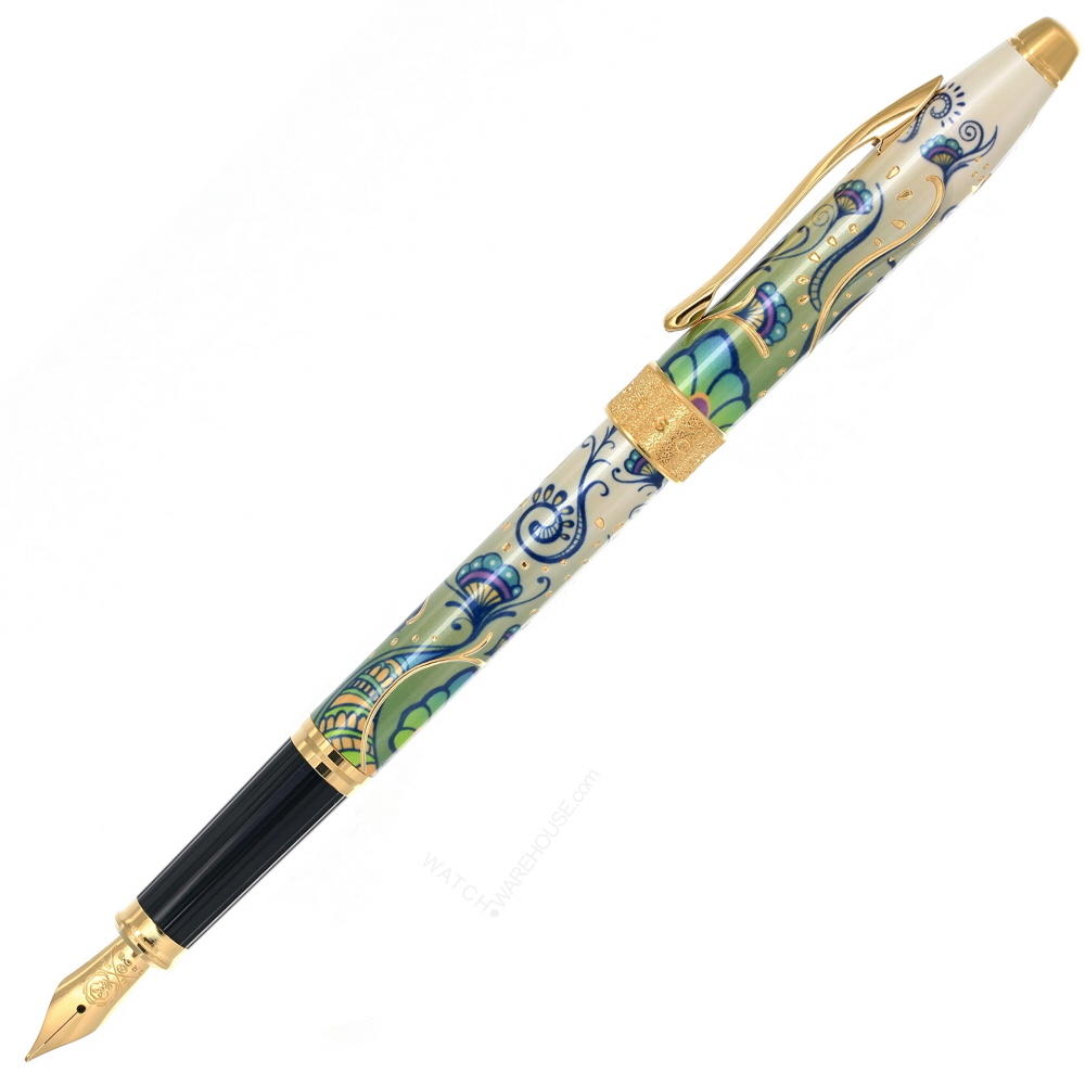 CROSS Botanica Green Daylily 23K Gold Polished Fountain Pen AT0646-4MF Questions & Answers