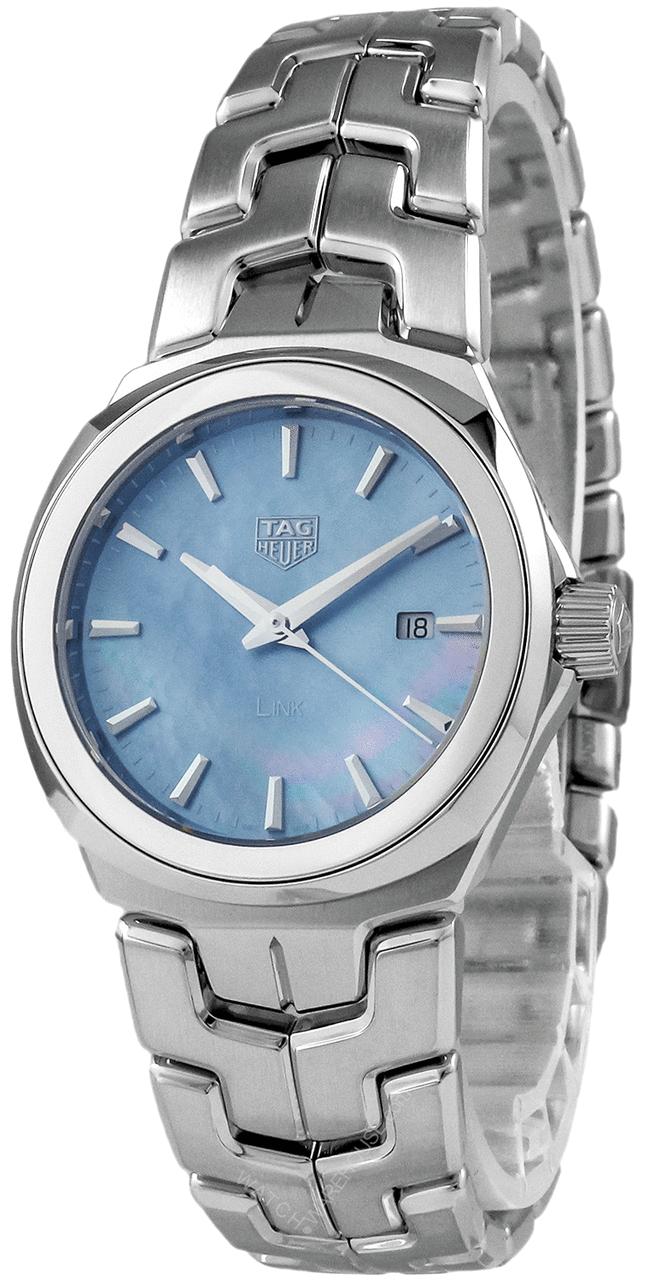 TAG HEUER Link 32MM SS Blue MOP Dial Women's Watch WBC1311.BA0600 Questions & Answers