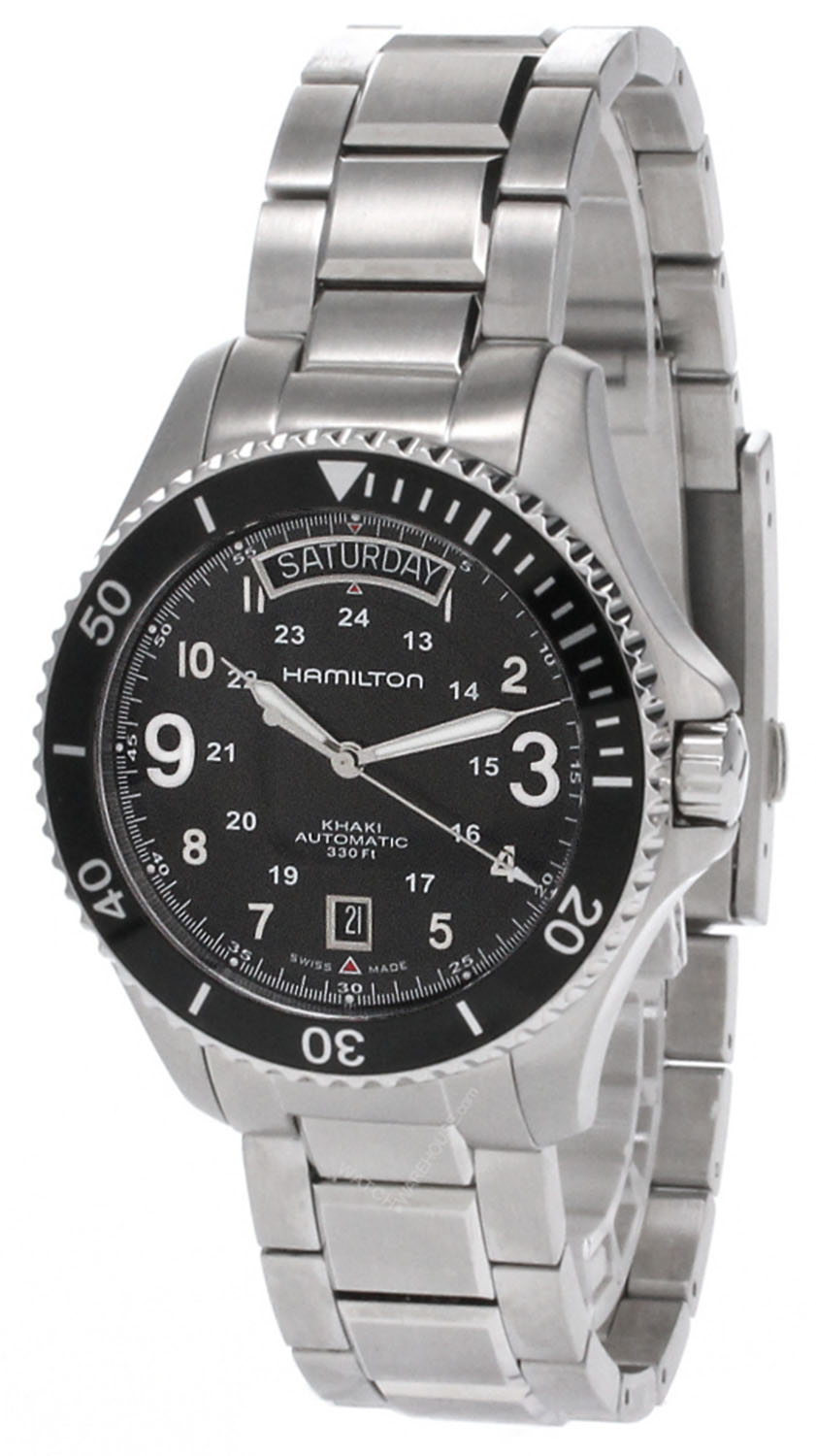 HAMILTON Khaki King 41MM Automatic SS Black Dial Men's Watch H64515133 Questions & Answers