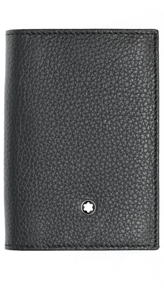 MONTBLANC Meisterstück BLACK Softgrain Business Card Holder/Wallet MB-W1 Questions & Answers