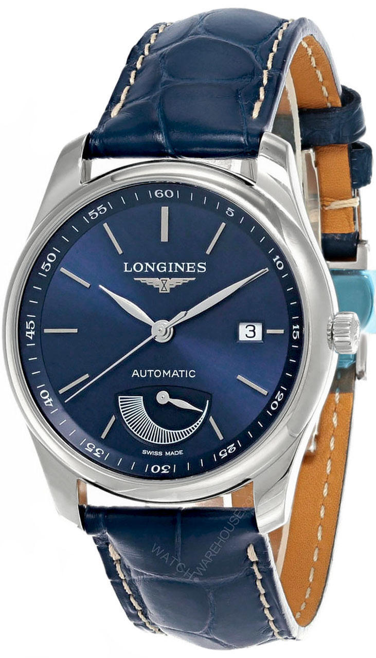 LONGINES Master Collection 40MM AUTO BLU Dial LTHR Men's Watch L2.908.4.92.0 Questions & Answers