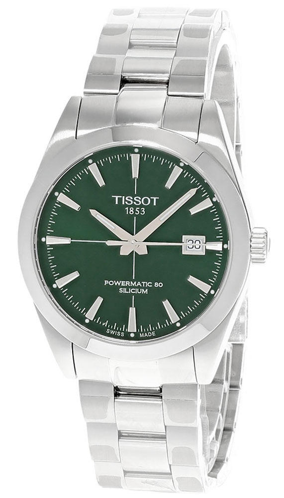 TISSOT Gentleman Powermatic 80 40MM Green Dial Men's Watch T127.407.11.091.01 Questions & Answers