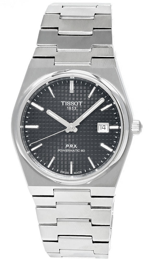 TISSOT PRX Powermatic 80 SS Black Dial Men's Watch T137.407.11.051.00 Questions & Answers